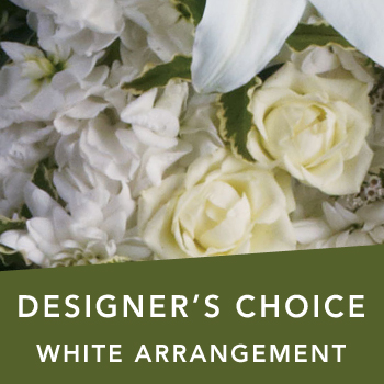 DC white flower arrangement